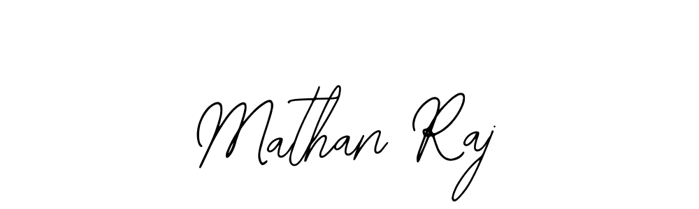 Design your own signature with our free online signature maker. With this signature software, you can create a handwritten (Bearetta-2O07w) signature for name Mathan Raj. Mathan Raj signature style 12 images and pictures png