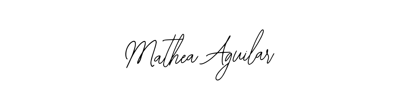 Best and Professional Signature Style for Mathea Aguilar. Bearetta-2O07w Best Signature Style Collection. Mathea Aguilar signature style 12 images and pictures png