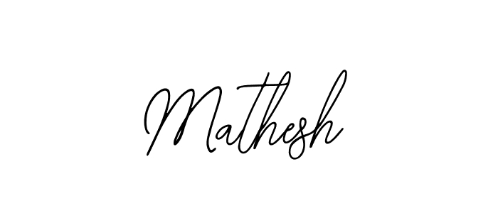 Mathesh stylish signature style. Best Handwritten Sign (Bearetta-2O07w) for my name. Handwritten Signature Collection Ideas for my name Mathesh. Mathesh signature style 12 images and pictures png