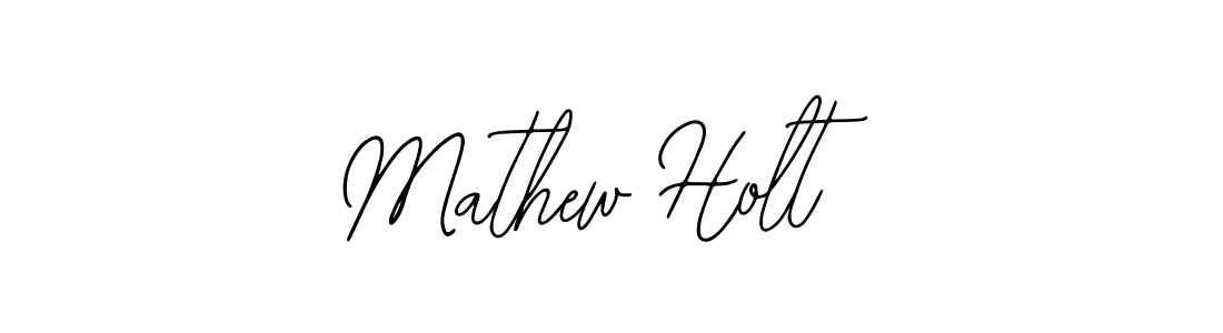 How to make Mathew Holt signature? Bearetta-2O07w is a professional autograph style. Create handwritten signature for Mathew Holt name. Mathew Holt signature style 12 images and pictures png