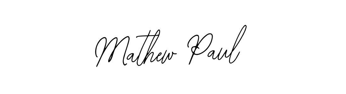 Create a beautiful signature design for name Mathew Paul. With this signature (Bearetta-2O07w) fonts, you can make a handwritten signature for free. Mathew Paul signature style 12 images and pictures png