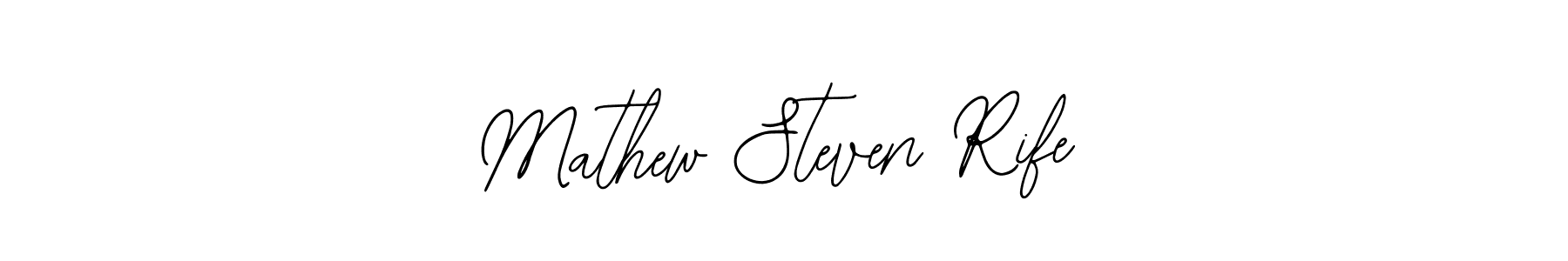 How to make Mathew Steven Rife signature? Bearetta-2O07w is a professional autograph style. Create handwritten signature for Mathew Steven Rife name. Mathew Steven Rife signature style 12 images and pictures png
