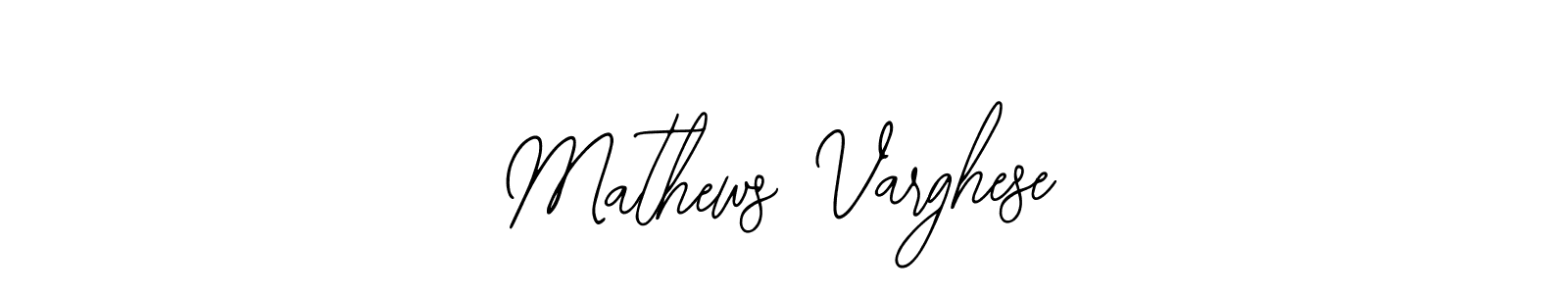 if you are searching for the best signature style for your name Mathews Varghese. so please give up your signature search. here we have designed multiple signature styles  using Bearetta-2O07w. Mathews Varghese signature style 12 images and pictures png
