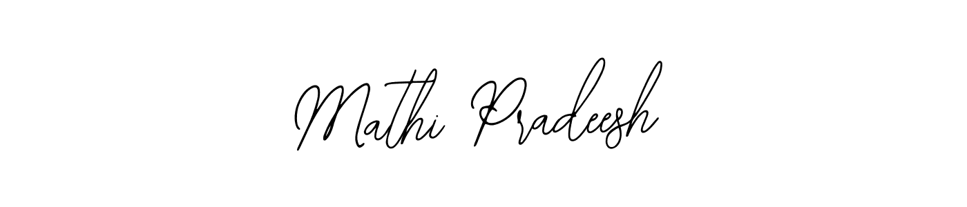 The best way (Bearetta-2O07w) to make a short signature is to pick only two or three words in your name. The name Mathi Pradeesh include a total of six letters. For converting this name. Mathi Pradeesh signature style 12 images and pictures png