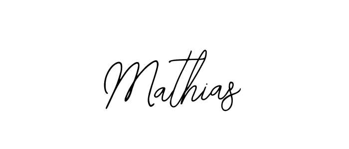You should practise on your own different ways (Bearetta-2O07w) to write your name (Mathias) in signature. don't let someone else do it for you. Mathias signature style 12 images and pictures png