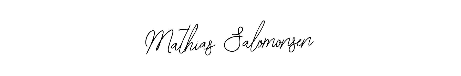 Make a beautiful signature design for name Mathias Salomonsen. Use this online signature maker to create a handwritten signature for free. Mathias Salomonsen signature style 12 images and pictures png