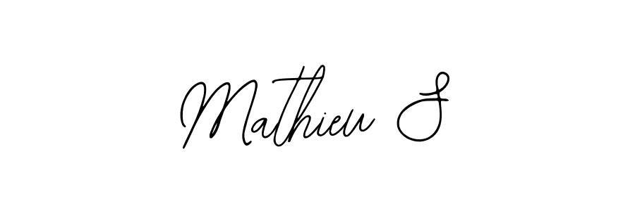 Best and Professional Signature Style for Mathieu S. Bearetta-2O07w Best Signature Style Collection. Mathieu S signature style 12 images and pictures png