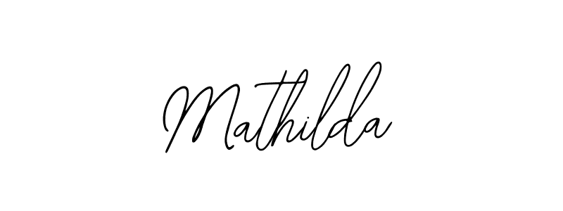 Mathilda stylish signature style. Best Handwritten Sign (Bearetta-2O07w) for my name. Handwritten Signature Collection Ideas for my name Mathilda. Mathilda signature style 12 images and pictures png