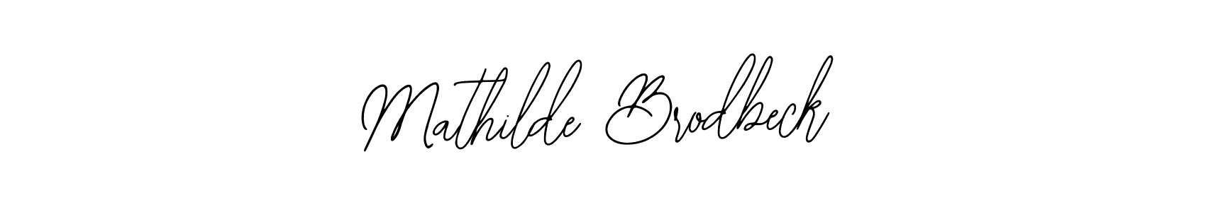 Create a beautiful signature design for name Mathilde Brodbeck. With this signature (Bearetta-2O07w) fonts, you can make a handwritten signature for free. Mathilde Brodbeck signature style 12 images and pictures png