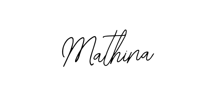 Also we have Mathina name is the best signature style. Create professional handwritten signature collection using Bearetta-2O07w autograph style. Mathina signature style 12 images and pictures png