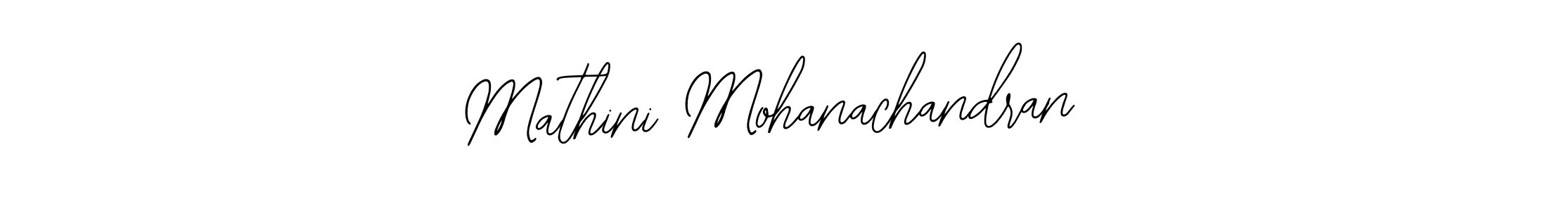 Also we have Mathini Mohanachandran name is the best signature style. Create professional handwritten signature collection using Bearetta-2O07w autograph style. Mathini Mohanachandran signature style 12 images and pictures png