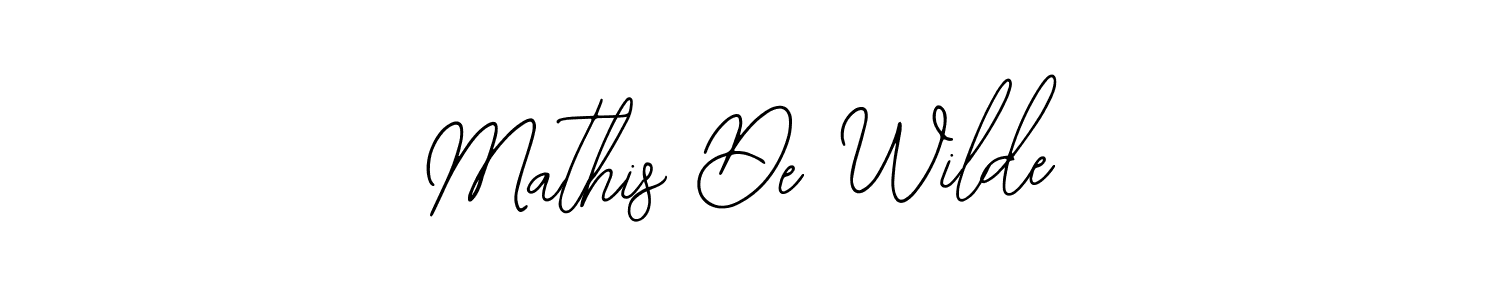 How to Draw Mathis De Wilde signature style? Bearetta-2O07w is a latest design signature styles for name Mathis De Wilde. Mathis De Wilde signature style 12 images and pictures png