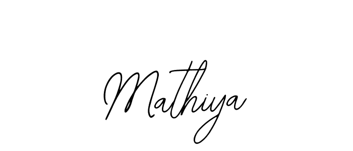 Design your own signature with our free online signature maker. With this signature software, you can create a handwritten (Bearetta-2O07w) signature for name Mathiya. Mathiya signature style 12 images and pictures png