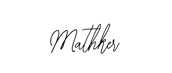 Also You can easily find your signature by using the search form. We will create Mathker name handwritten signature images for you free of cost using Bearetta-2O07w sign style. Mathker signature style 12 images and pictures png