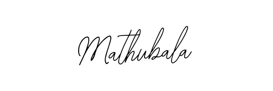 Bearetta-2O07w is a professional signature style that is perfect for those who want to add a touch of class to their signature. It is also a great choice for those who want to make their signature more unique. Get Mathubala name to fancy signature for free. Mathubala signature style 12 images and pictures png