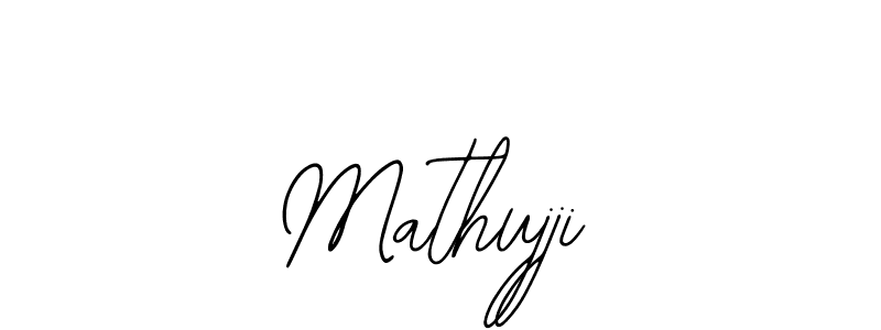 Bearetta-2O07w is a professional signature style that is perfect for those who want to add a touch of class to their signature. It is also a great choice for those who want to make their signature more unique. Get Mathujji name to fancy signature for free. Mathujji signature style 12 images and pictures png