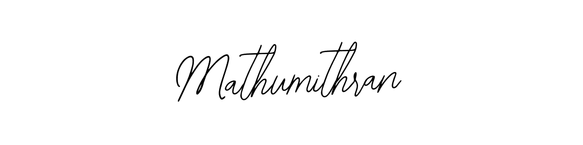 How to make Mathumithran signature? Bearetta-2O07w is a professional autograph style. Create handwritten signature for Mathumithran name. Mathumithran signature style 12 images and pictures png