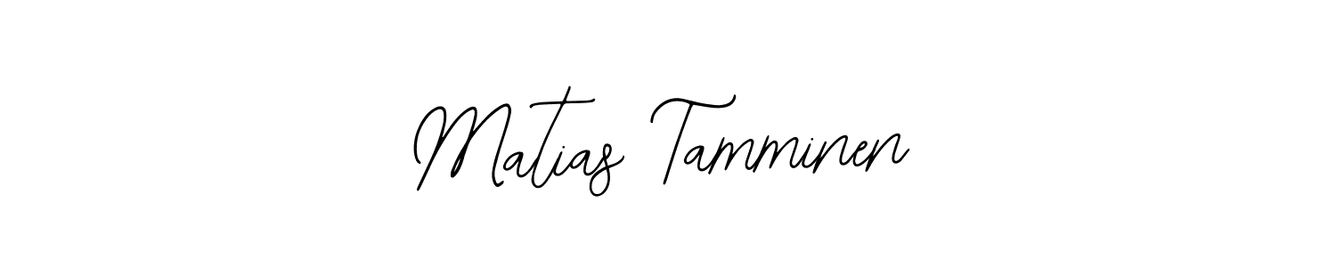 Use a signature maker to create a handwritten signature online. With this signature software, you can design (Bearetta-2O07w) your own signature for name Matias Tamminen. Matias Tamminen signature style 12 images and pictures png