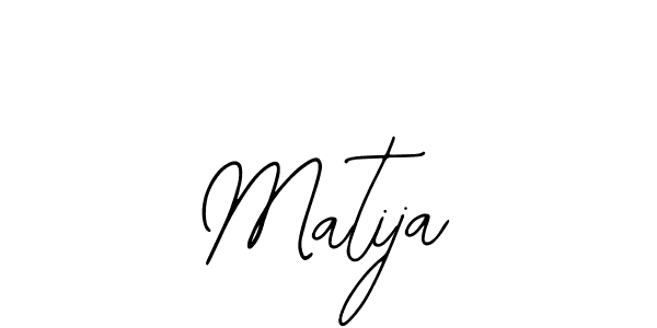 Bearetta-2O07w is a professional signature style that is perfect for those who want to add a touch of class to their signature. It is also a great choice for those who want to make their signature more unique. Get Matija name to fancy signature for free. Matija signature style 12 images and pictures png