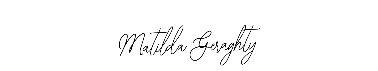 if you are searching for the best signature style for your name Matilda Geraghty. so please give up your signature search. here we have designed multiple signature styles  using Bearetta-2O07w. Matilda Geraghty signature style 12 images and pictures png