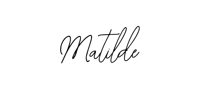 How to make Matilde signature? Bearetta-2O07w is a professional autograph style. Create handwritten signature for Matilde name. Matilde signature style 12 images and pictures png