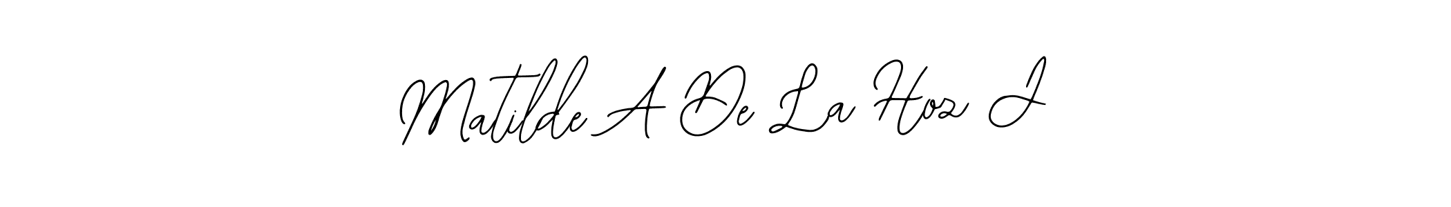 See photos of Matilde A De La Hoz J official signature by Spectra . Check more albums & portfolios. Read reviews & check more about Bearetta-2O07w font. Matilde A De La Hoz J signature style 12 images and pictures png