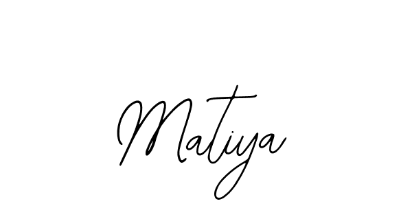 Matiya stylish signature style. Best Handwritten Sign (Bearetta-2O07w) for my name. Handwritten Signature Collection Ideas for my name Matiya. Matiya signature style 12 images and pictures png