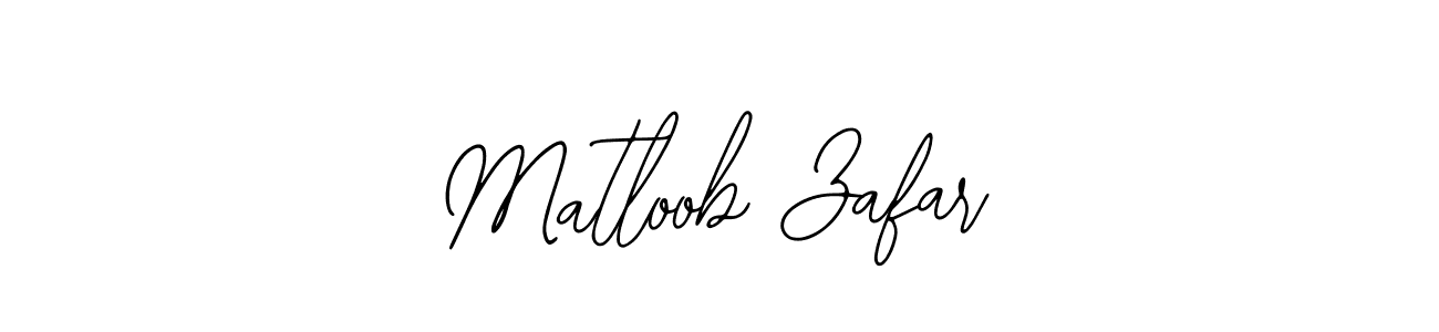How to make Matloob Zafar signature? Bearetta-2O07w is a professional autograph style. Create handwritten signature for Matloob Zafar name. Matloob Zafar signature style 12 images and pictures png