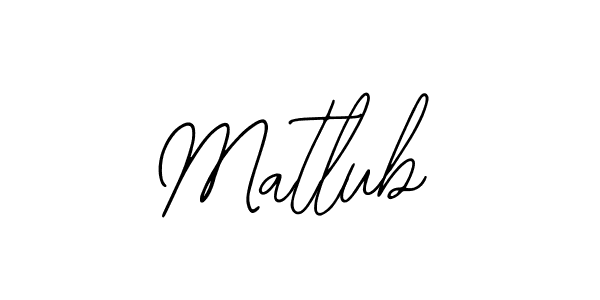 Make a beautiful signature design for name Matlub. With this signature (Bearetta-2O07w) style, you can create a handwritten signature for free. Matlub signature style 12 images and pictures png