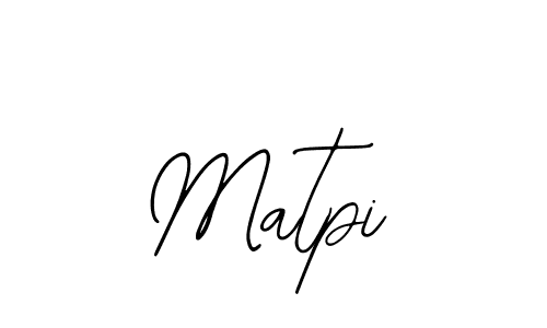 Also You can easily find your signature by using the search form. We will create Matpi name handwritten signature images for you free of cost using Bearetta-2O07w sign style. Matpi signature style 12 images and pictures png