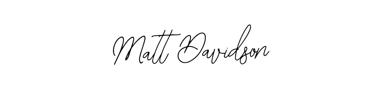 It looks lik you need a new signature style for name Matt Davidson. Design unique handwritten (Bearetta-2O07w) signature with our free signature maker in just a few clicks. Matt Davidson signature style 12 images and pictures png