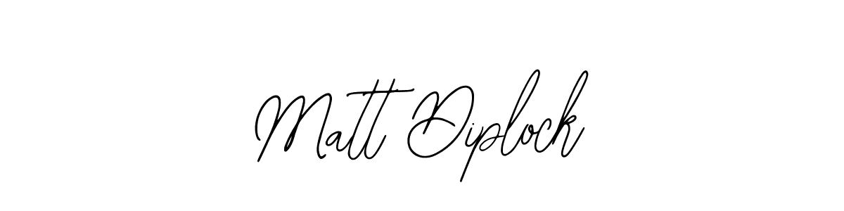 Matt Diplock stylish signature style. Best Handwritten Sign (Bearetta-2O07w) for my name. Handwritten Signature Collection Ideas for my name Matt Diplock. Matt Diplock signature style 12 images and pictures png