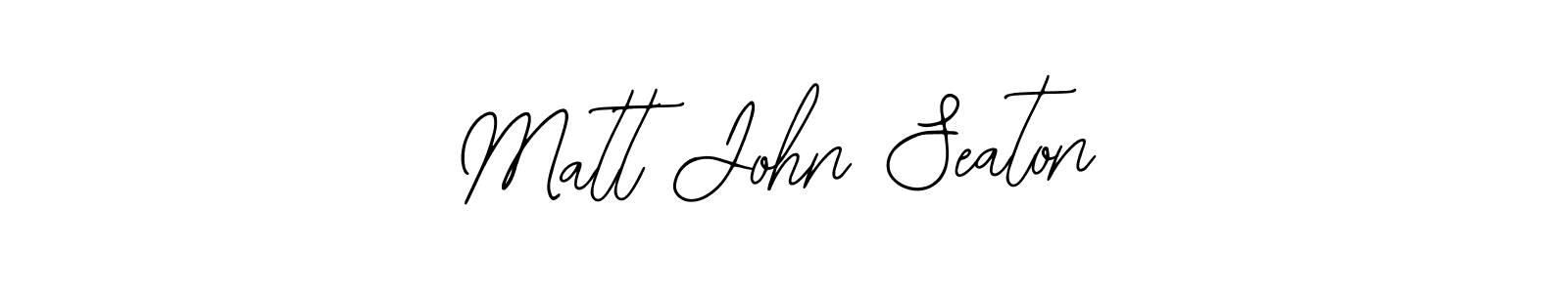 It looks lik you need a new signature style for name Matt John Seaton. Design unique handwritten (Bearetta-2O07w) signature with our free signature maker in just a few clicks. Matt John Seaton signature style 12 images and pictures png