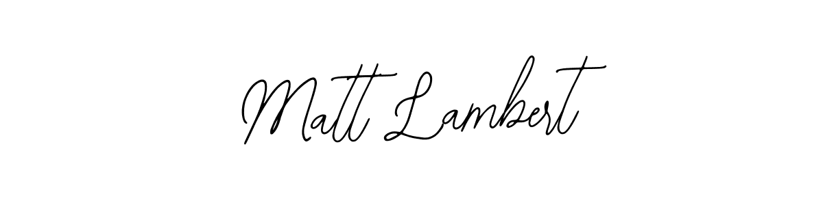 Once you've used our free online signature maker to create your best signature Bearetta-2O07w style, it's time to enjoy all of the benefits that Matt Lambert name signing documents. Matt Lambert signature style 12 images and pictures png
