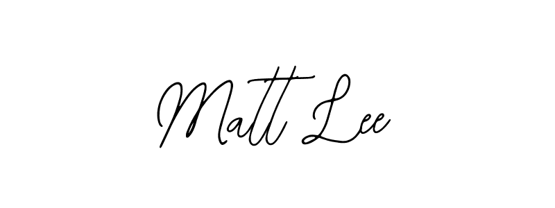 Make a short Matt Lee signature style. Manage your documents anywhere anytime using Bearetta-2O07w. Create and add eSignatures, submit forms, share and send files easily. Matt Lee signature style 12 images and pictures png