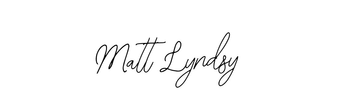 How to make Matt Lyndsy signature? Bearetta-2O07w is a professional autograph style. Create handwritten signature for Matt Lyndsy name. Matt Lyndsy signature style 12 images and pictures png