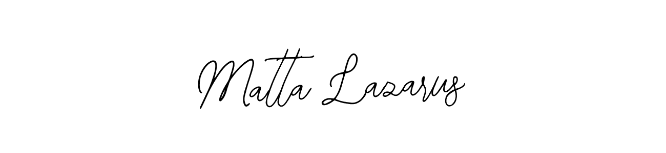 How to Draw Matta Lazarus signature style? Bearetta-2O07w is a latest design signature styles for name Matta Lazarus. Matta Lazarus signature style 12 images and pictures png