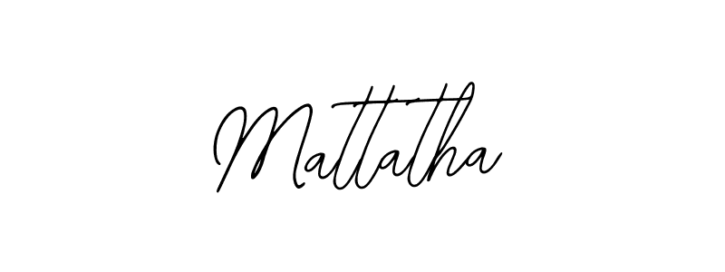 Create a beautiful signature design for name Mattatha. With this signature (Bearetta-2O07w) fonts, you can make a handwritten signature for free. Mattatha signature style 12 images and pictures png