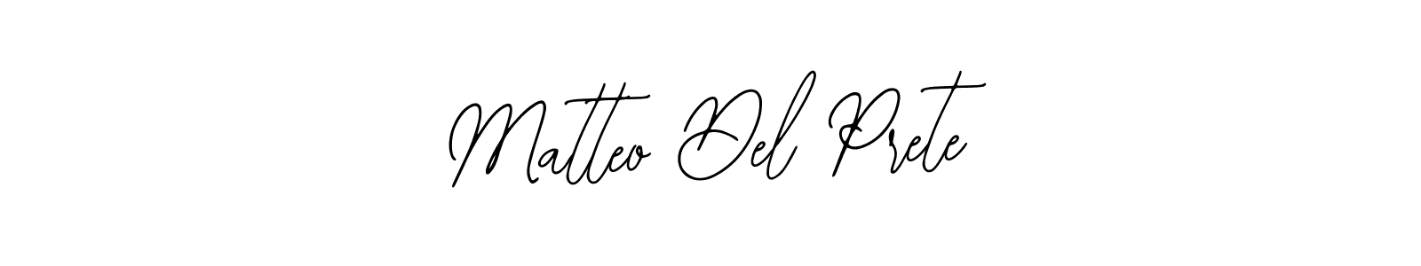 Make a beautiful signature design for name Matteo Del Prete. With this signature (Bearetta-2O07w) style, you can create a handwritten signature for free. Matteo Del Prete signature style 12 images and pictures png