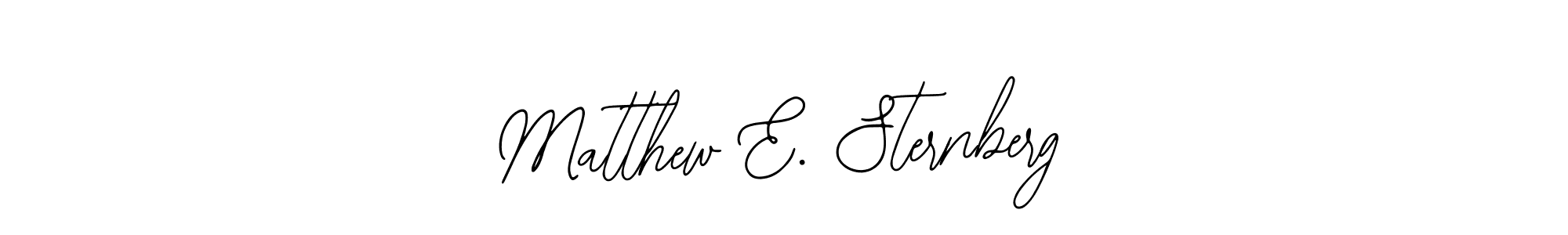 It looks lik you need a new signature style for name Matthew E. Sternberg. Design unique handwritten (Bearetta-2O07w) signature with our free signature maker in just a few clicks. Matthew E. Sternberg signature style 12 images and pictures png