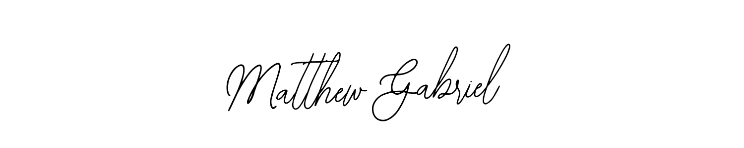 Also we have Matthew Gabriel name is the best signature style. Create professional handwritten signature collection using Bearetta-2O07w autograph style. Matthew Gabriel signature style 12 images and pictures png