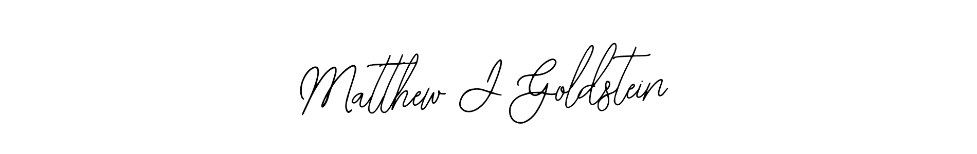 Design your own signature with our free online signature maker. With this signature software, you can create a handwritten (Bearetta-2O07w) signature for name Matthew J Goldstein. Matthew J Goldstein signature style 12 images and pictures png