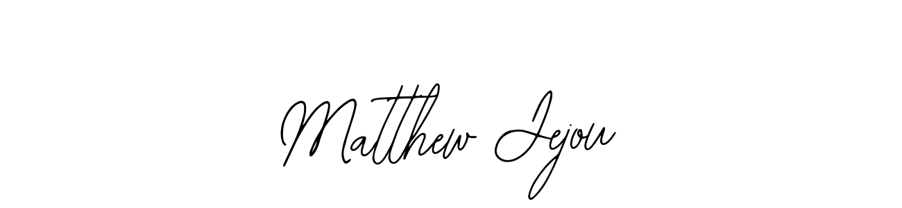 Matthew Jejou stylish signature style. Best Handwritten Sign (Bearetta-2O07w) for my name. Handwritten Signature Collection Ideas for my name Matthew Jejou. Matthew Jejou signature style 12 images and pictures png