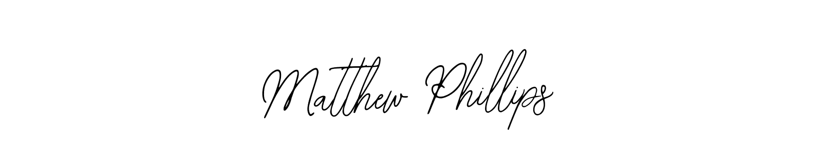 How to make Matthew Phillips name signature. Use Bearetta-2O07w style for creating short signs online. This is the latest handwritten sign. Matthew Phillips signature style 12 images and pictures png