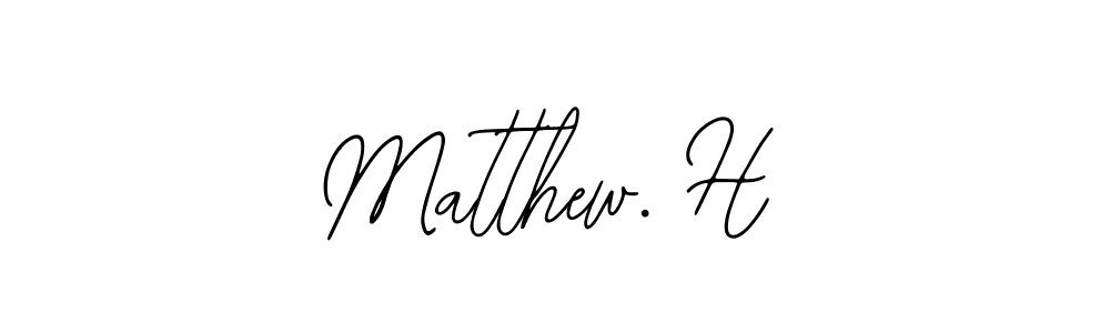 It looks lik you need a new signature style for name Matthew. H. Design unique handwritten (Bearetta-2O07w) signature with our free signature maker in just a few clicks. Matthew. H signature style 12 images and pictures png