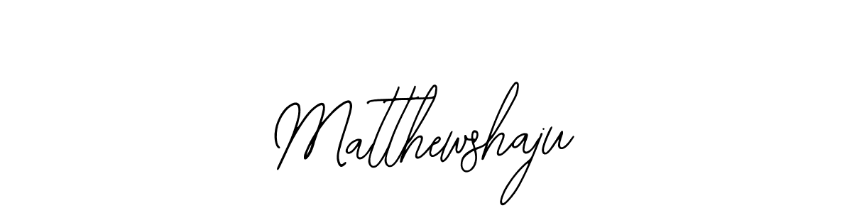 Use a signature maker to create a handwritten signature online. With this signature software, you can design (Bearetta-2O07w) your own signature for name Matthewshaju. Matthewshaju signature style 12 images and pictures png