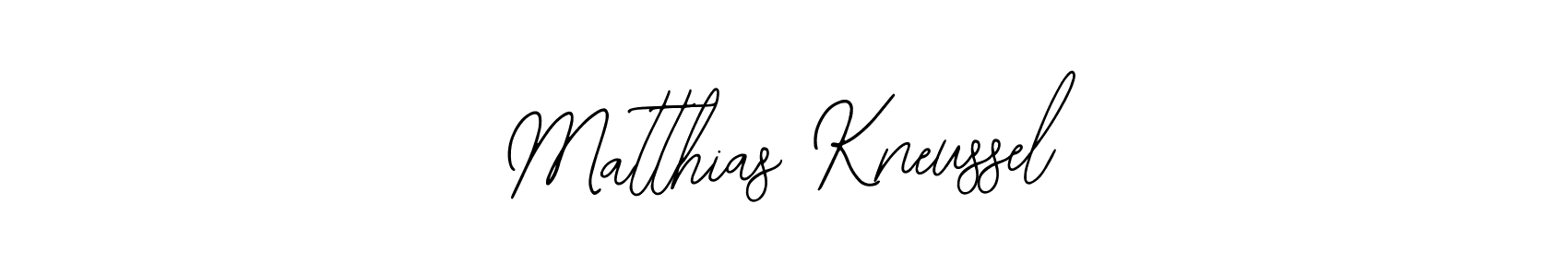 How to make Matthias Kneussel signature? Bearetta-2O07w is a professional autograph style. Create handwritten signature for Matthias Kneussel name. Matthias Kneussel signature style 12 images and pictures png