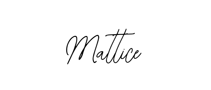 You should practise on your own different ways (Bearetta-2O07w) to write your name (Mattice) in signature. don't let someone else do it for you. Mattice signature style 12 images and pictures png