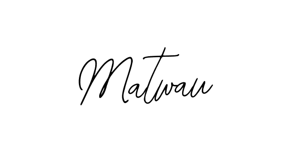 How to Draw Matwau signature style? Bearetta-2O07w is a latest design signature styles for name Matwau. Matwau signature style 12 images and pictures png