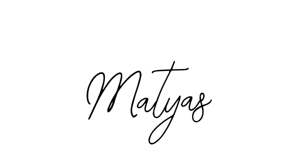 if you are searching for the best signature style for your name Matyas. so please give up your signature search. here we have designed multiple signature styles  using Bearetta-2O07w. Matyas signature style 12 images and pictures png